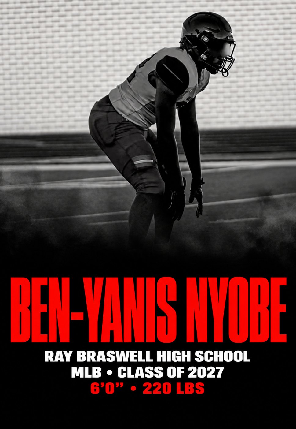 Explosive DFW Linebacker Ben-Yanis Nyobe Gearing Up for a Big Senior Season